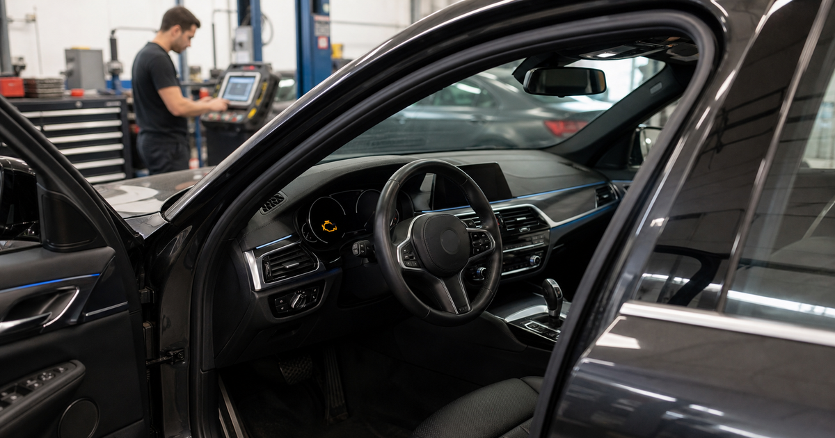 Voyant moteur orange sur BMW : que faire et quelles causes vérifier ?