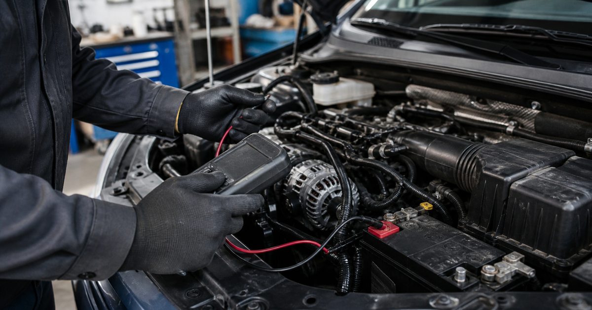 Alternateur ou batterie : comment identifier la panne ?