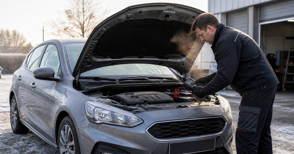 Voiture qui ne démarre pas avec le froid : que faire ?