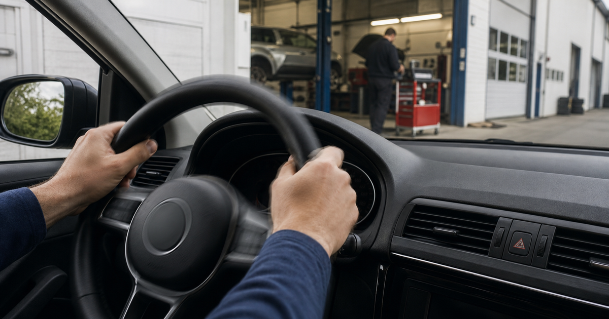 Volant qui tremble au freinage : causes et urgence